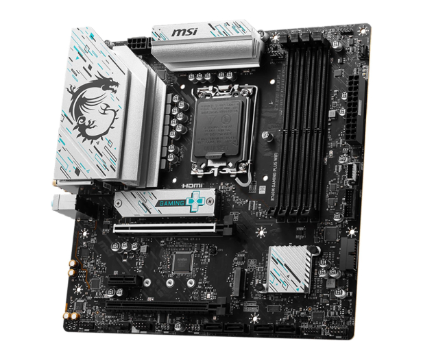 MSI Płyta główna B760M GAMING PLUS WIFI s1700 4DDR5 DP/HDMI mATX - 1243706 - zdjęcie 4